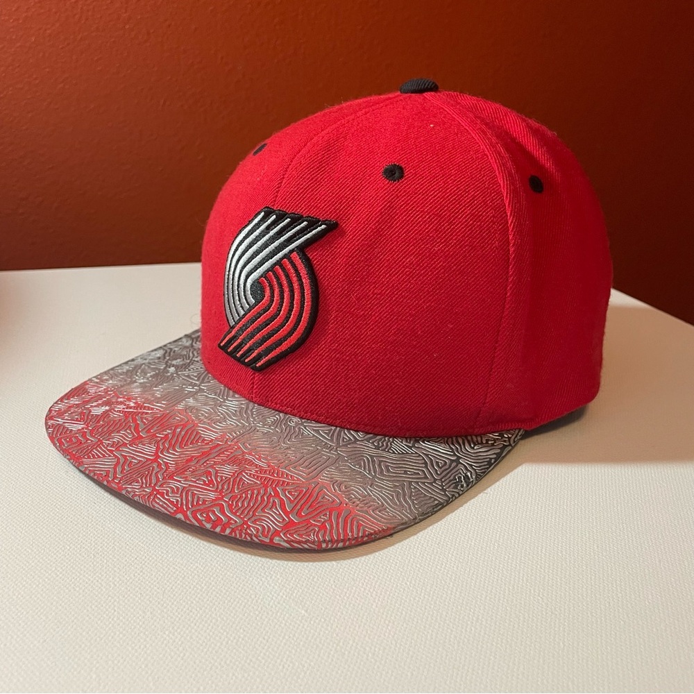 Mitchell & Ness Wool Blend NBA‎ SnapBack Portland Blazers Hat Cap
